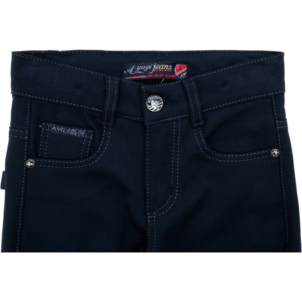 Штани дитячі A-Yugi шкільні (4769-122B-blue)