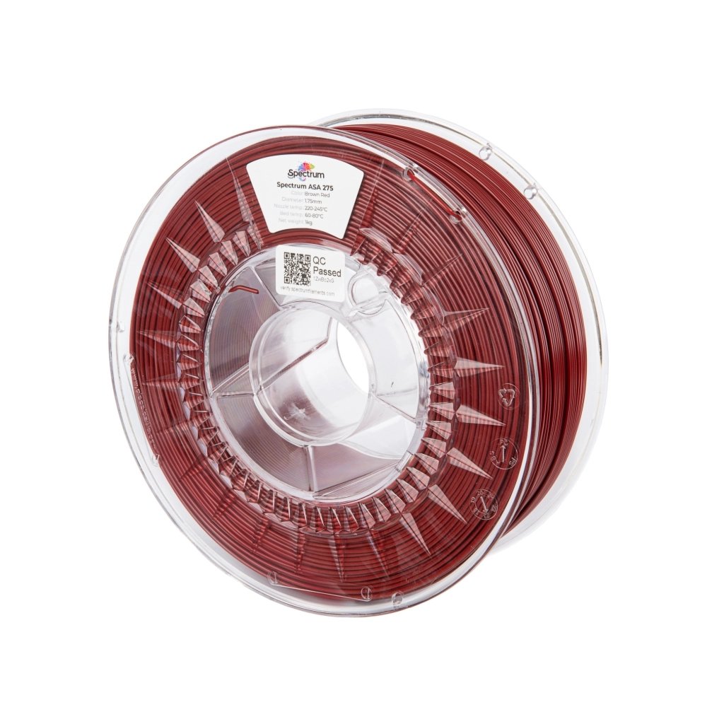 Пластик для 3D-принтера Spectrum ASA 275 1.75 mm 1kg BROWN RED (80852)