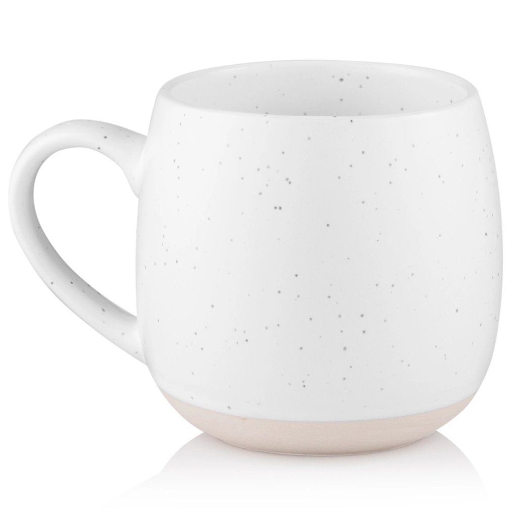 Чашка Ardesto Alcor, 450мл, кераміка, білий (AR3475RW)