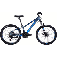 Bicycle Space 24" MERCURY DD FR frame-11" AL 2026 gray-blue (OPS-SP-24-067)