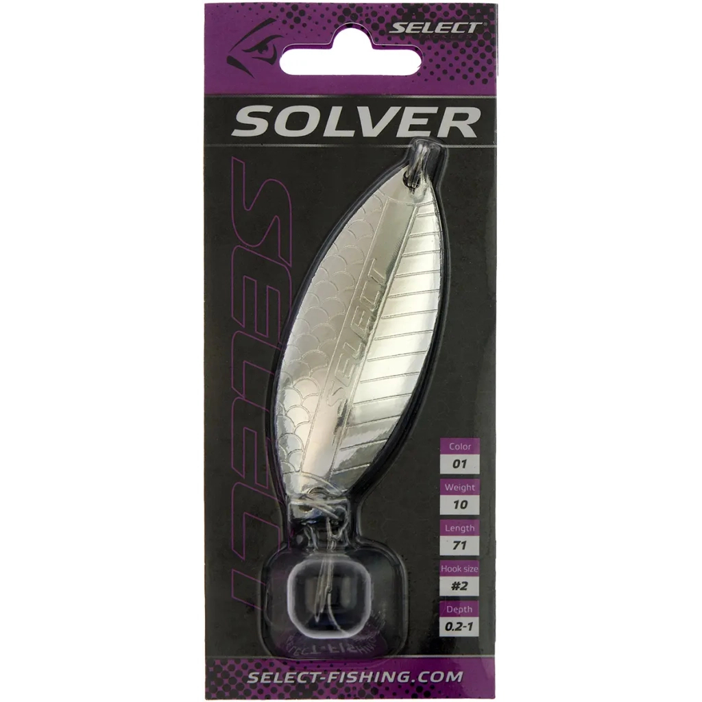 Блешня Select Solver 10.0g 71mm 01 (1870.67.89) Блешня Select Solver 10.0g 71mm 01 (1870.67.89)