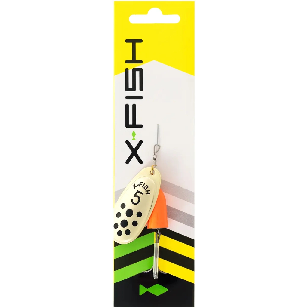 Блешня X-Fish Wolf 12,5g 5 Gold fire red (1917.05.58) Блешня X-Fish Wolf 12,5g 5 Gold fire red (1917.05.58)