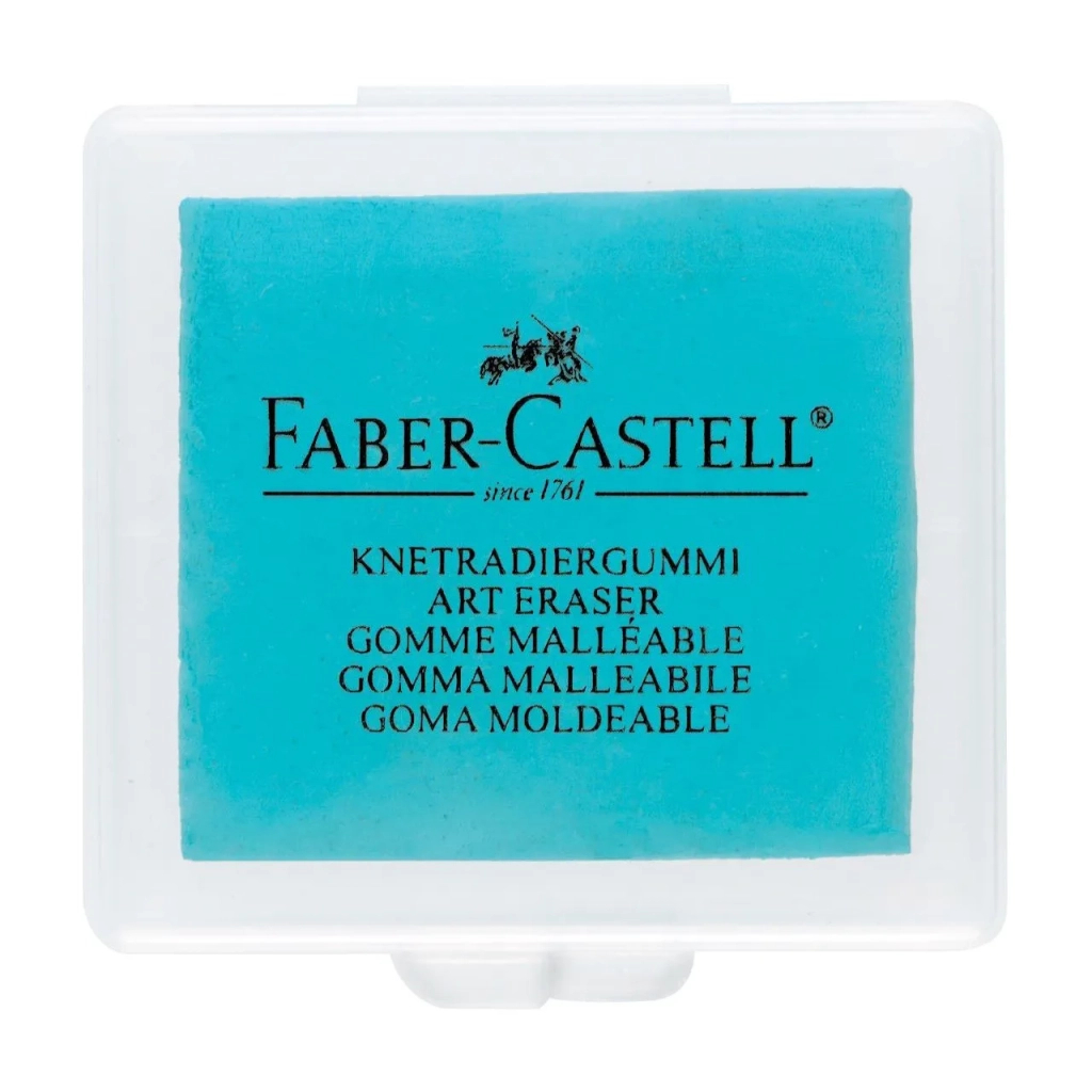 Гумка Faber-Castell «Клячка» TREND у пластиковій коробочці кольори асорті (29896)