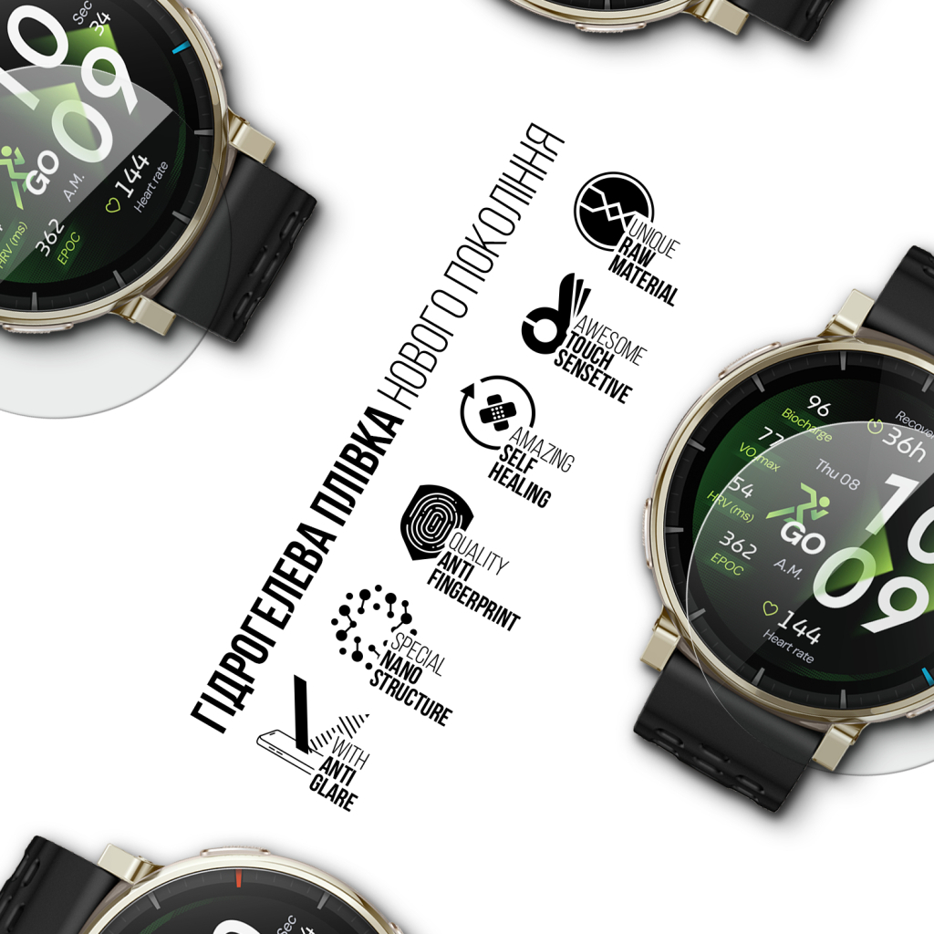 Плівка захисна Armorstandart Matte hydrogel Amazfit Active 3 Premium 6 pcs (ARM91947) Плівка захисна Armorstandart Matte hydrogel Amazfit Active 3 Premium 6 pcs (ARM91947)