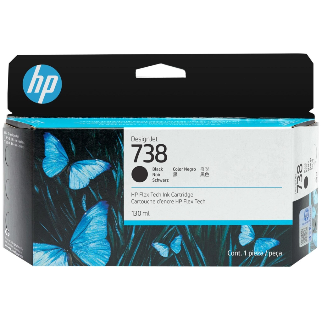 Картридж HP DJ No.738 130-ml Black (498N4A)