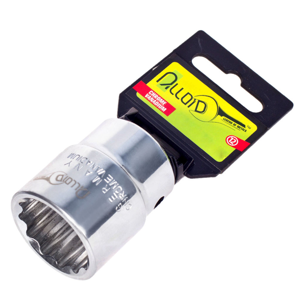 Торцева головка Alloid 3/4", 12-гранна, 27мм (TG-60127M-12)