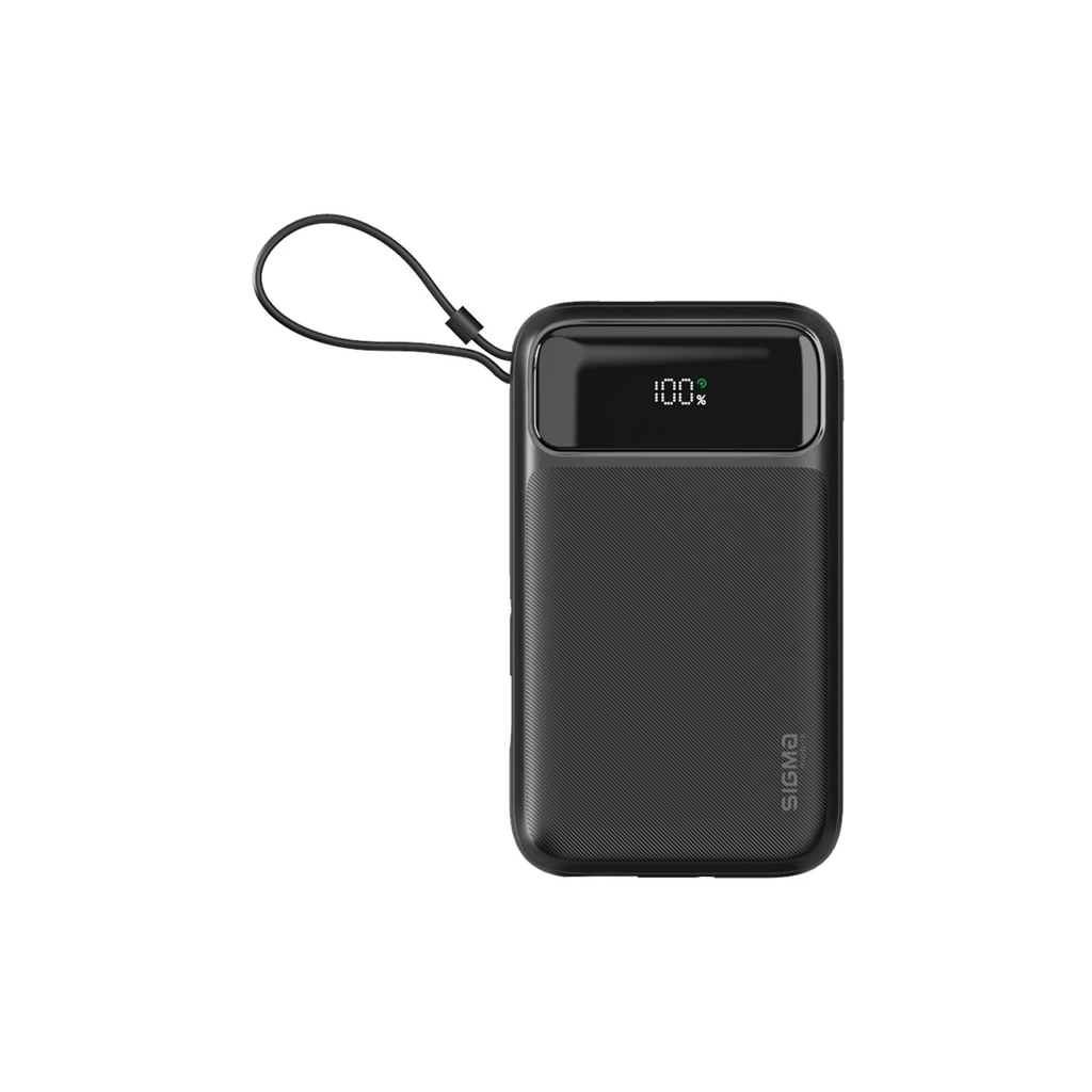 Повербанк Sigma X-power SI20A8QL-MAG 20000mAh, Magnetic wireless 15W, PD, QC, 22,5W, MagSafe (4827798434611)