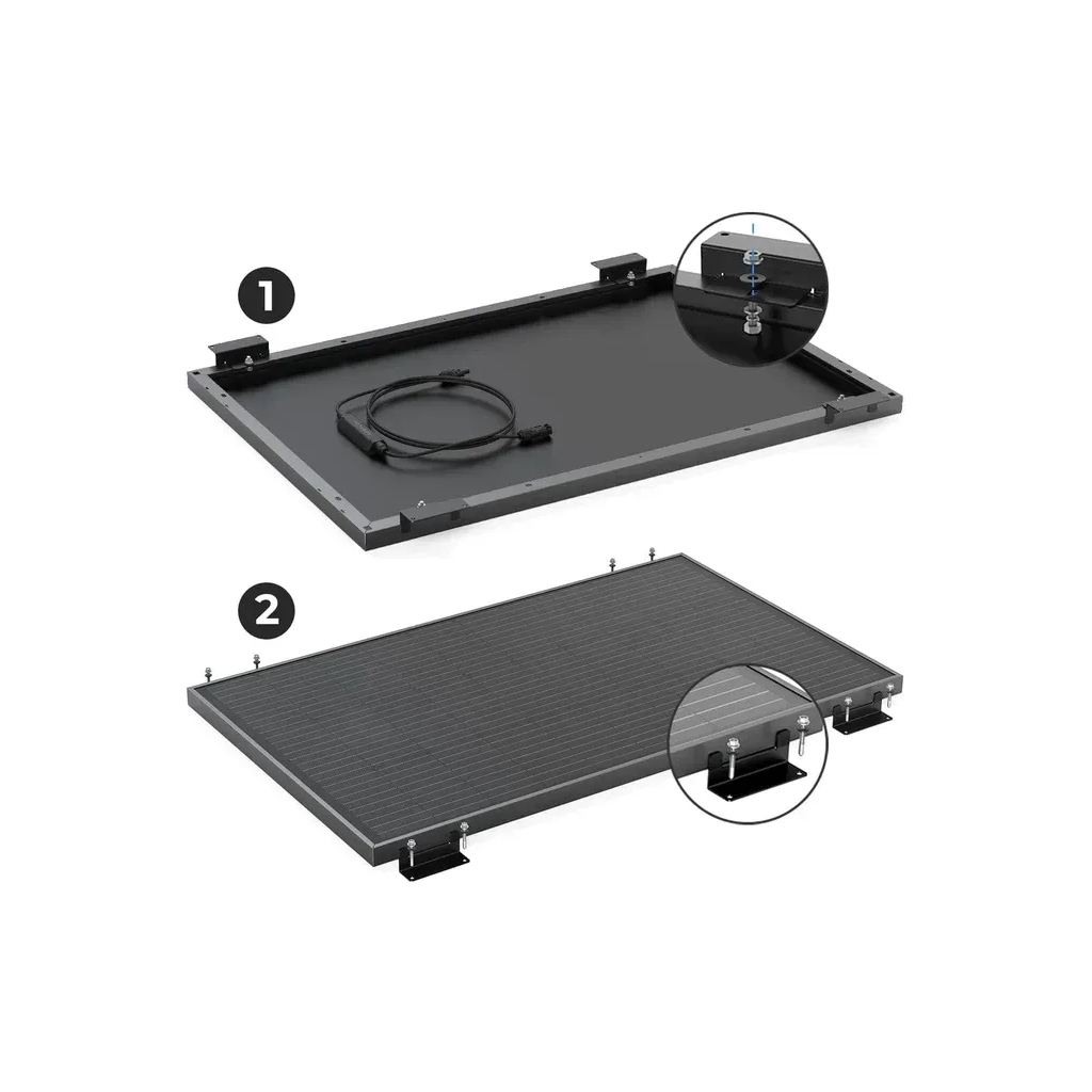 Кріплення сонячної панелі EcoFlow Rigid Solar Panel Mounting Feet (AKIT-MS331) Кріплення сонячної панелі EcoFlow Rigid Solar Panel Mounting Feet (AKIT-MS331)