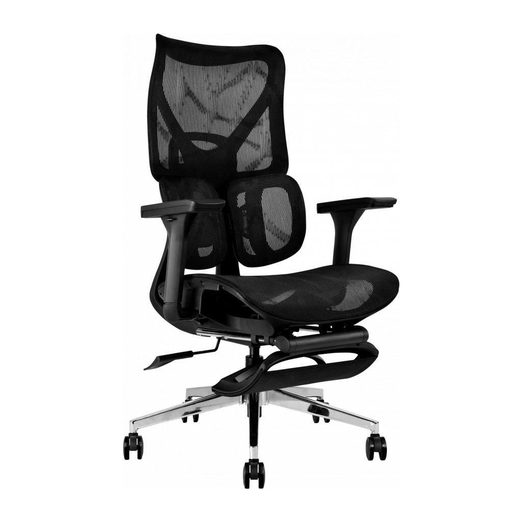 Офісне крісло GT Racer B-3002 Black/Black Офісне крісло GT Racer B-3002 Black/Black