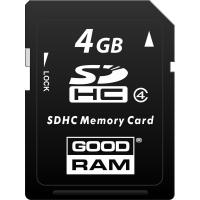 Карта пам'яті Goodram 4GB SDHC Class 4 (SDC4GHC4GRR10)