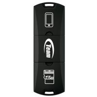 USB флеш накопичувач Team 8GB M141 Black USB 2.0 OTG (TUSDH8GCL1036)