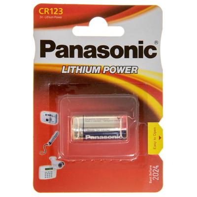 Батарейка Panasonic CR 123 * 1 LITHIUM (CR-123AL/1BP) Батарейка Panasonic CR 123 * 1 LITHIUM (CR-123AL/1BP)
