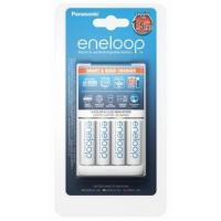 Зарядний пристрій для акумуляторів Panasonic Smart-Quick Charger + Eneloop AA 1900 mAh NI-MH * 4 (K-KJ55MCC40E)