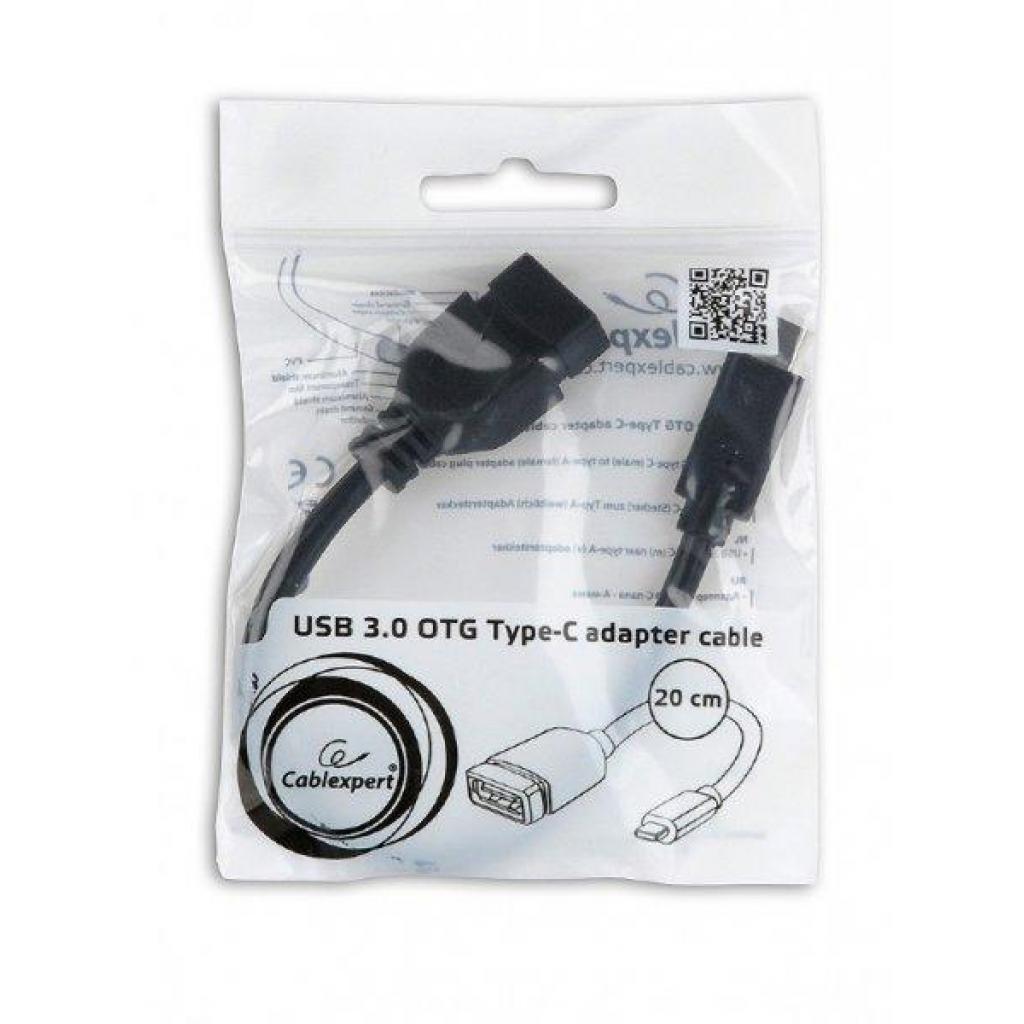 Перехідник OTG USB 3.0 AF to USB-C 0.2m Cablexpert (A-OTG-CMAF3-01) Перехідник OTG USB 3.0 AF to USB-C 0.2m Cablexpert (A-OTG-CMAF3-01)