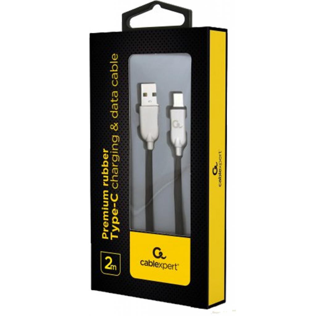 Дата кабель USB 2.0 AM to USB-C 2.0m Cablexpert (CC-USB2R-AMCM-2M)