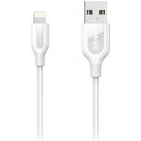 Дата кабель USB 2.0 AM to Lightning 0.9m V3 Powerline+ White Anker (A8121H21/ A8121G21)