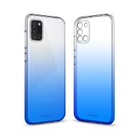 Чохол до мобільного телефона MakeFuture Samsung A31 Gradient (Clear TPU) Blue (MCG-SA31BL)