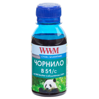 Чорнило WWM Brother DCP-T300/T500W/T700W 100г Cyan Water-soluble (B51/C-2)