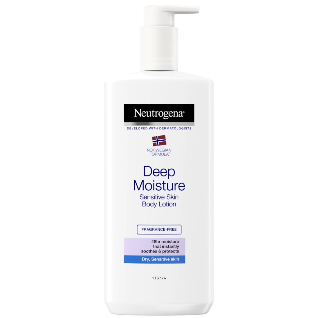 Лосьйон для тіла Neutrogena Глибоке зволоження для чутливої шкіри 400 мл (3574660527452)