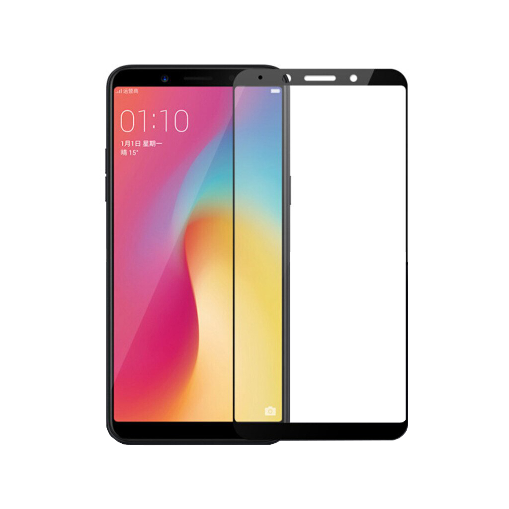 Скло захисне PowerPlant Full screen Oppo A73, Black (GL609338) Скло захисне PowerPlant Full screen Oppo A73, Black (GL609338)