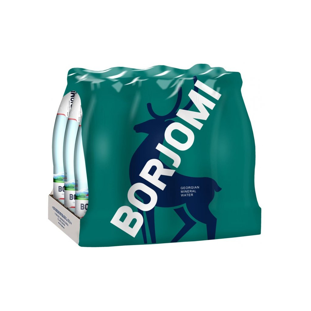 Мінеральна вода Borjomi 0.33 газ скл