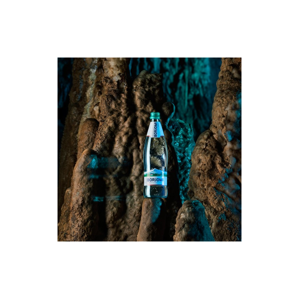 Мінеральна вода Borjomi 0.33 газ скл