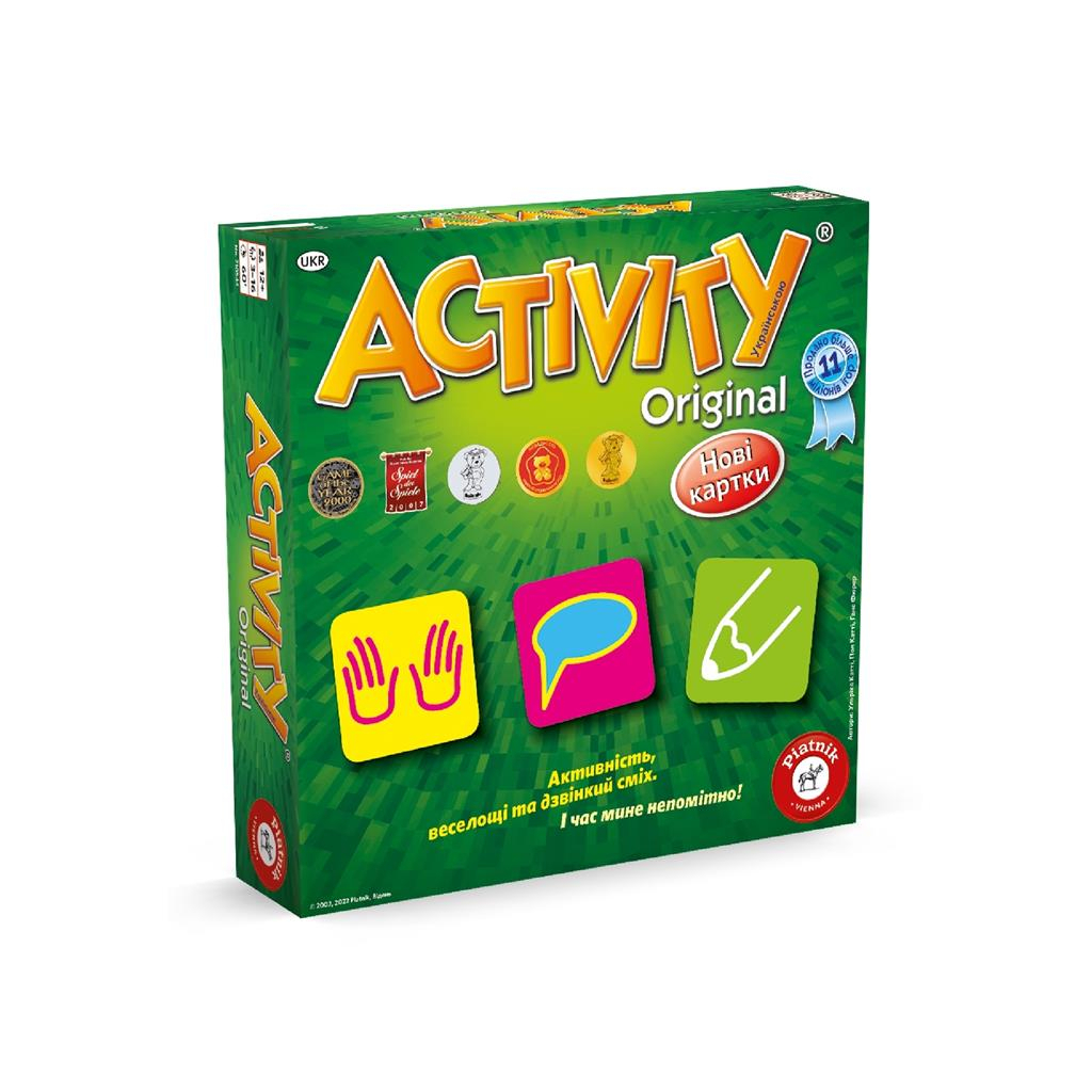 Настільна гра Piatnik Activity Оригінальна українською (PT-710544) Настільна гра Piatnik Activity Оригінальна українською (PT-710544)