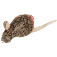 Cat toy GiGwi Catnip Mouse with catnip 10 cm (faux fur) (75300)