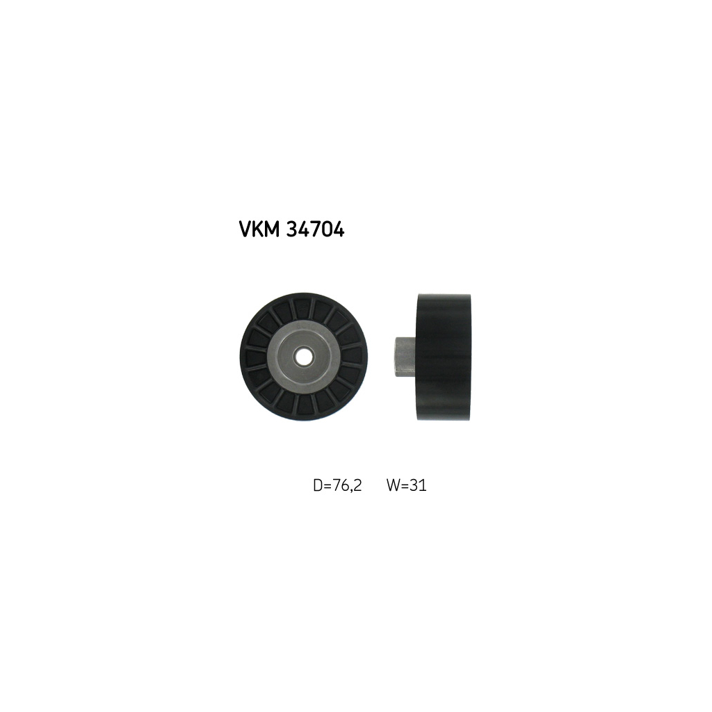 Ролик натягувача ременя SKF VKM 34704 Ролик натягувача ременя SKF VKM 34704