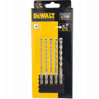 A set of DeWALT drills in a cassette for Tough Case, SDS Plus, L=160 mm., d=5.5, 6, 7, 8, 10 mm., 6 pcs. (DT70835)