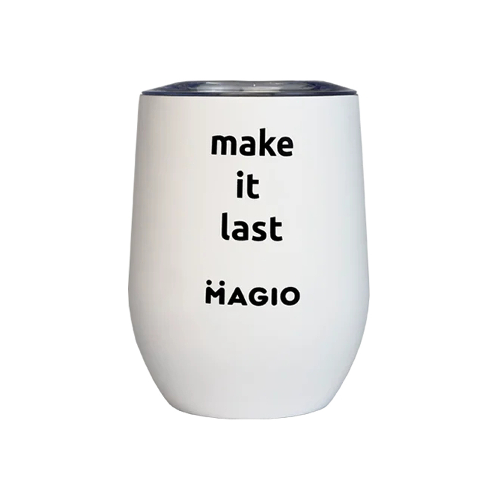 Термокружка Magio Make it Last 350 мл Біла (MG-1042)