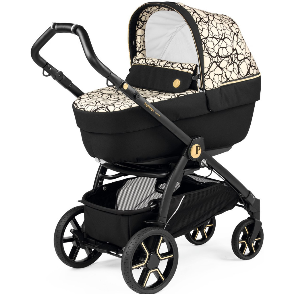 Коляска Peg-Perego 3 в 1 Book Grafic Gold Lounge Графічне золото (2000000130569) (PACK-BOOK31LG00002)