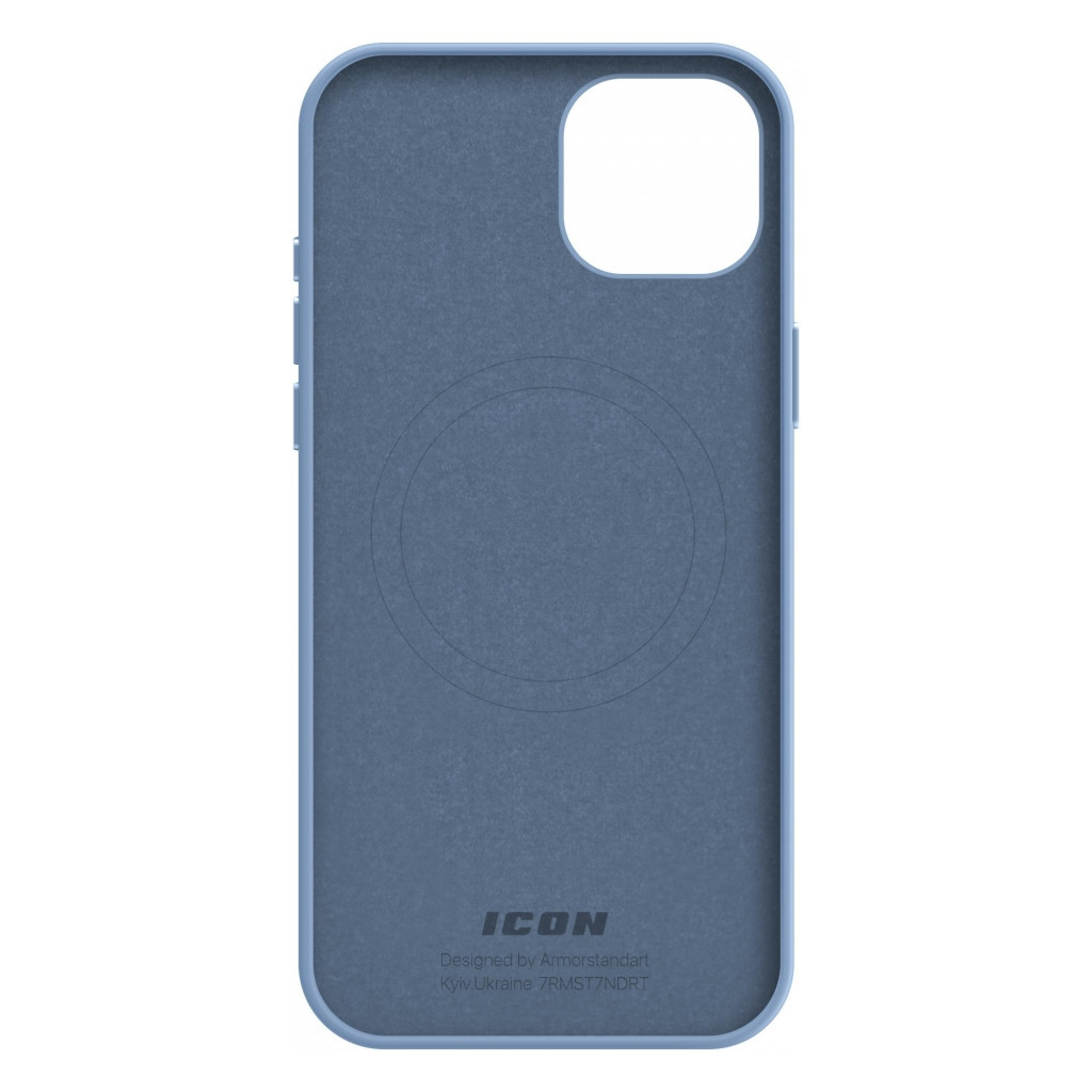 Чохол до мобільного телефона Armorstandart ICON2 MagSafe Apple iPhone 15 Plus Winter Blue (ARM72742) Чохол до мобільного телефона Armorstandart ICON2 MagSafe Apple iPhone 15 Plus Winter Blue (ARM72742)