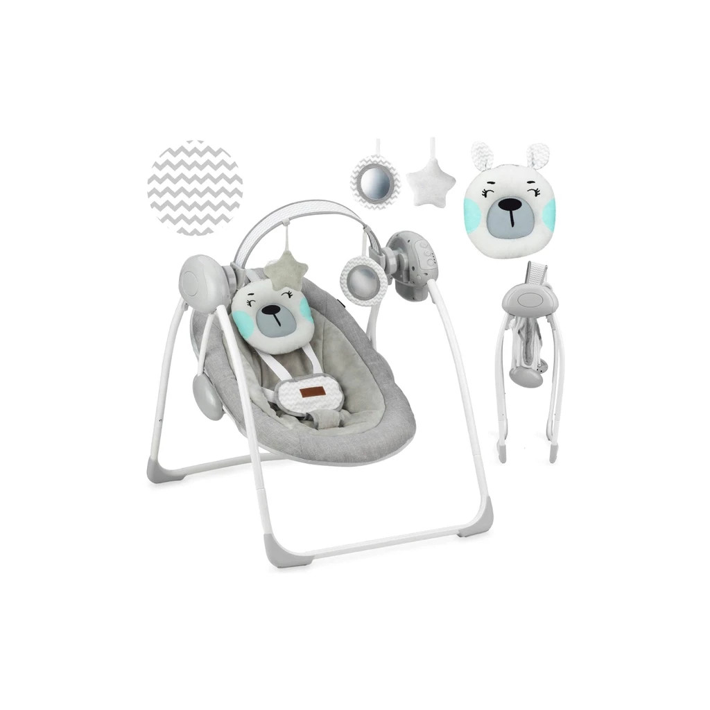 Крісло-гойдалка MoMi Liss (колір - turquoise) (BULE00015)