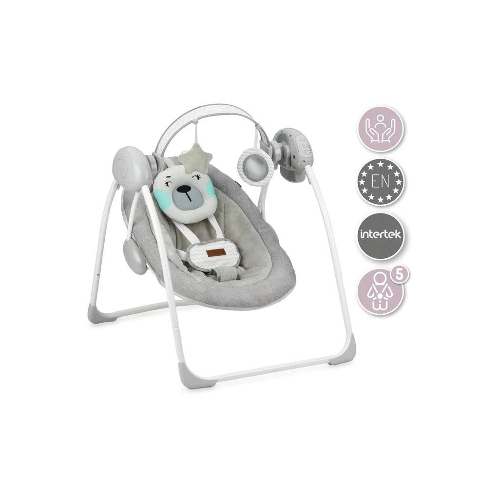 Крісло-гойдалка MoMi Liss (колір - turquoise) (BULE00015)