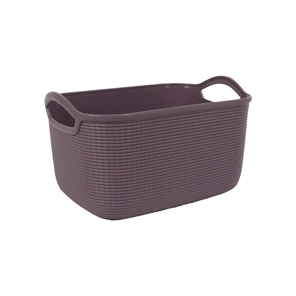 Кошик для зберігання Алеана Джут S Фіолетовий 2.9 л (алн 127007/фіолетовий)