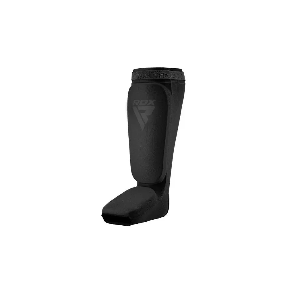 Захист гомілки і стопи RDX Shin Instep Foam Black/Black L (HYP-SIBB-L)