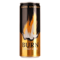 Енергетичний напій Burn Темна Енергія Безалкогольний сильногазований 250 мл (5060608749898)