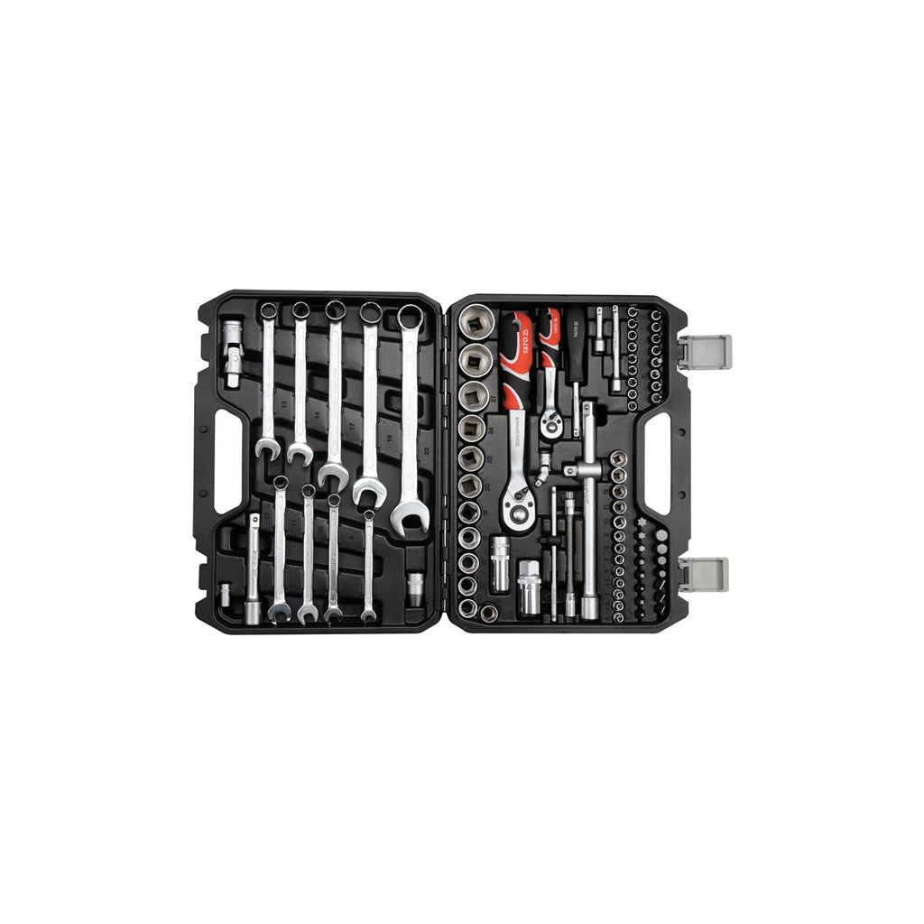 Набір інструментів Yato YT-12691, 82 шт. (YT-12691) Набір інструментів Yato YT-12691, 82 шт. (YT-12691)