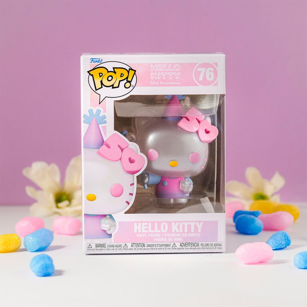 Фігурка Funko Pop серії Sanrio: Hello Kitty - Хелоу Кітті з кулькою (76090)