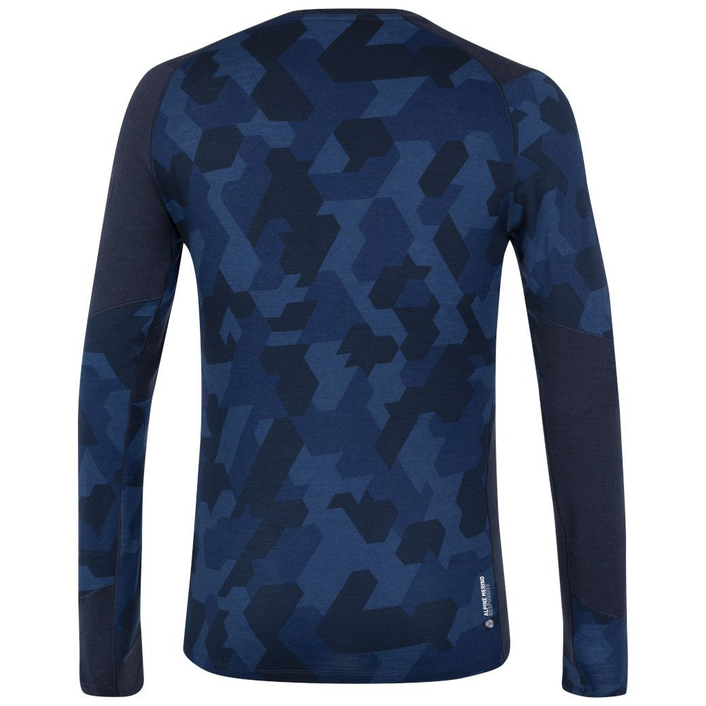 Термокофта Salewa Cristallo L/S Mns 28205 3960 - 46/S - синій (013.002.9317)