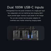 Зарядний пристрій для дрона iSDT MA331 Air 3 Series Charging Hub (iSDT-MA331)