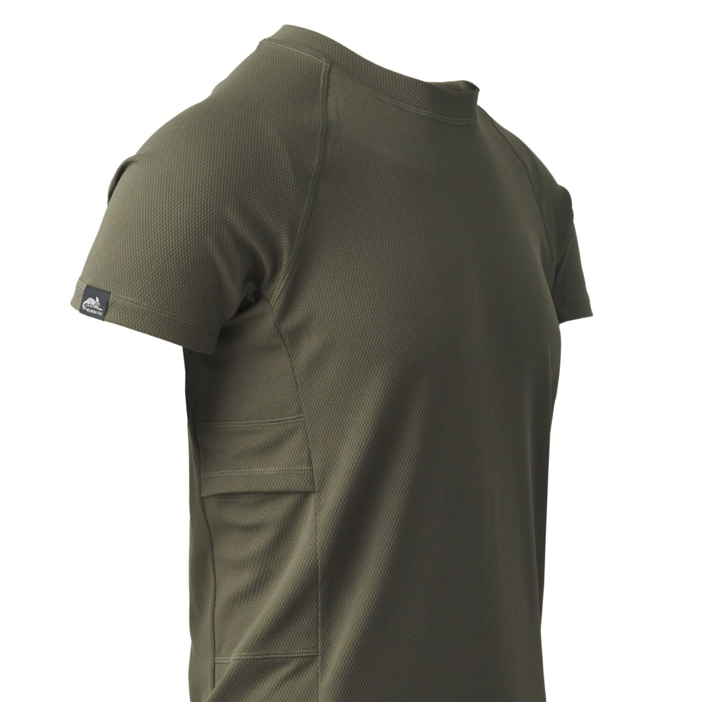 Футболка Helikon-Tex Термоактивна Functional T-shirt - Quickly Dry - Olive Green розмір S (TS-FUN-QD-02-B03)