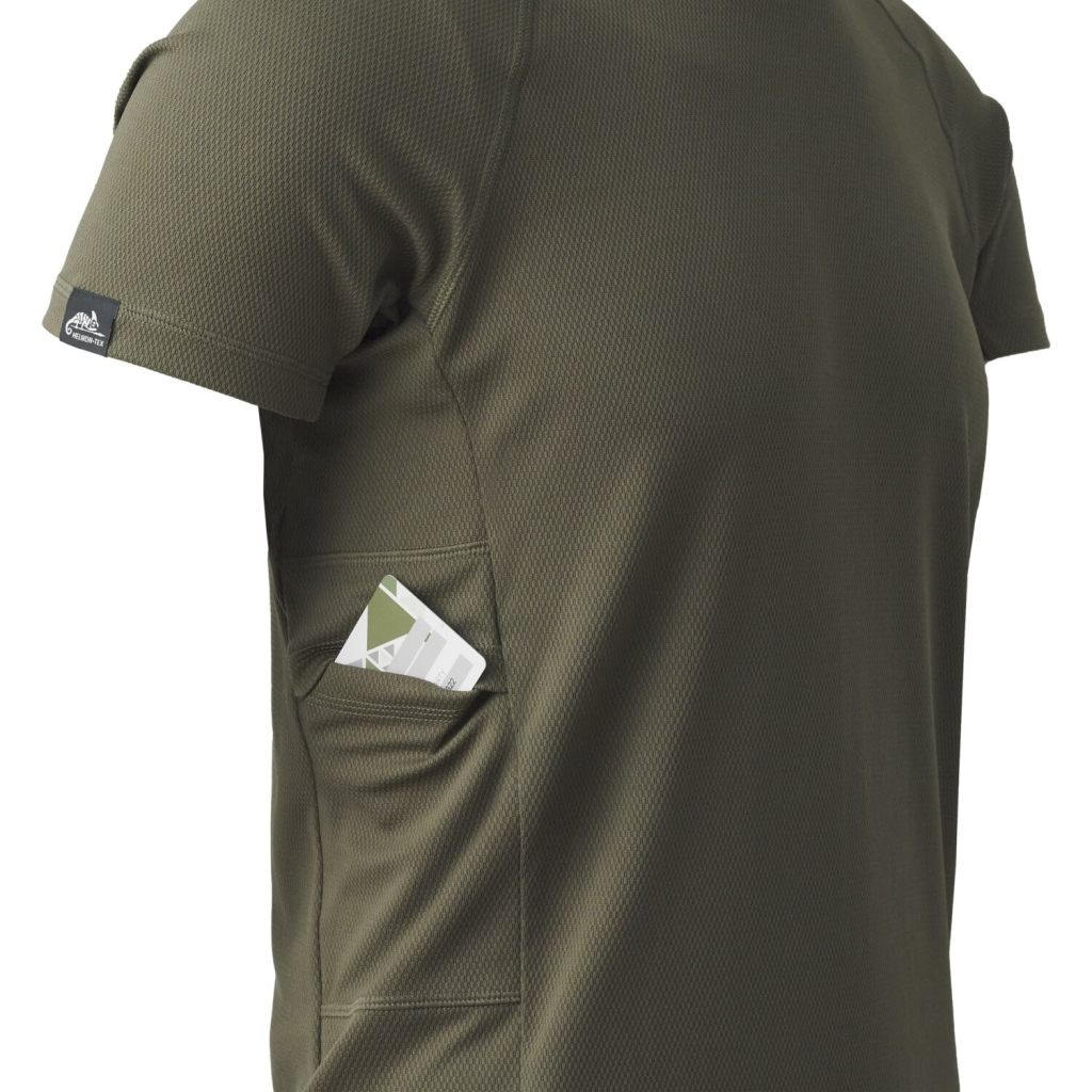 Футболка Helikon-Tex Термоактивна Functional T-shirt - Quickly Dry - Olive Green розмір S (TS-FUN-QD-02-B03)