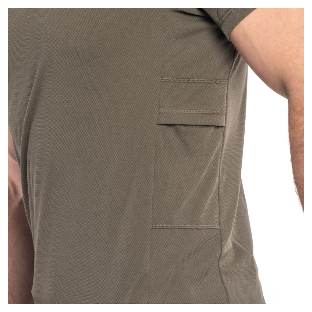 Футболка Helikon-Tex Термоактивна Functional T-shirt - Quickly Dry - Olive Green розмір S (TS-FUN-QD-02-B03)