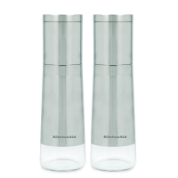 Млинок для спецій KitchenAid Universal, Набір 2 шт, 20,3 см, сріблястий (KOG988OSSSA)