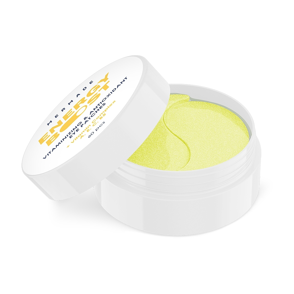 Патчі під очі Mermade Vitamin Complex A, E, C, B5 Вітамінізовані гідрогелеві 60 шт. (4823122901255)
