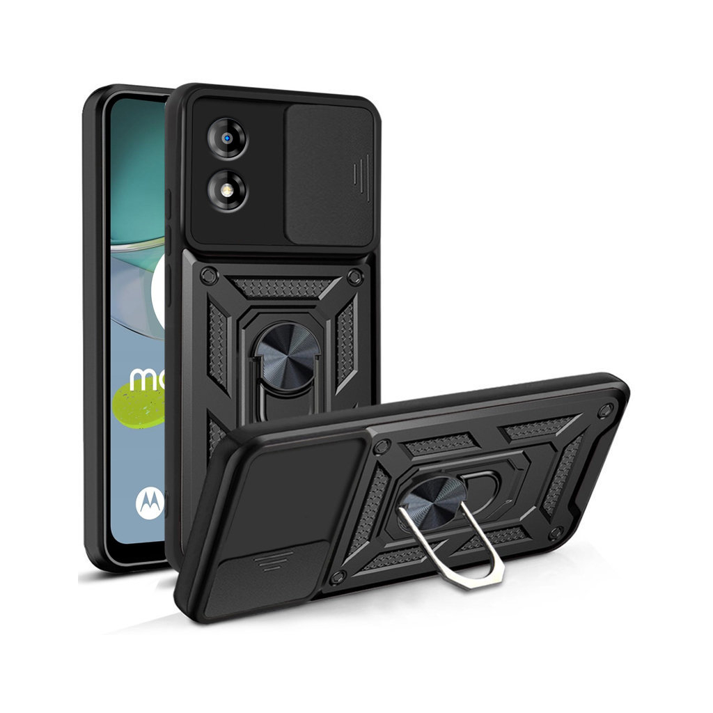 Чохол до мобільного телефона BeCover Military Motorola Moto E14 Black (713052)