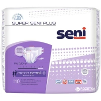 Diapers for adults Seni Super Plus Extra Small 40-60 cm 10 pcs (5900516803544)