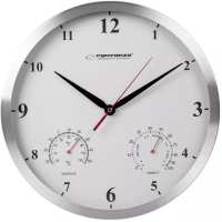 Wall clock Esperanza Wall Clock Washington 30 cm White (EHC008W)